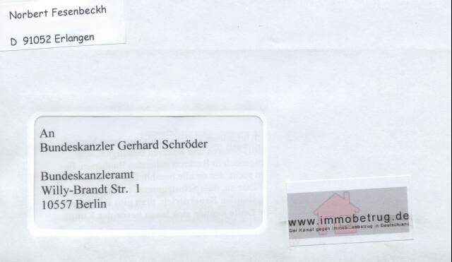 Download BriefAnBundeskanzler.doc (36k) Brief an Schröder
