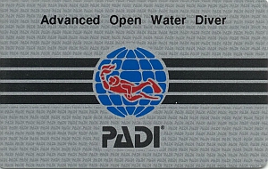 PADI Brevet