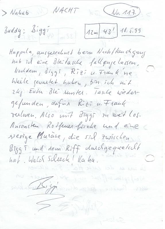 Logbuchseite