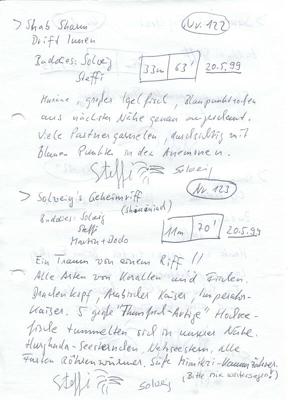Logbuchseite