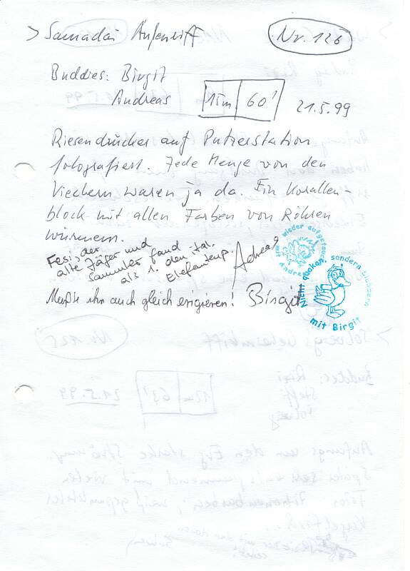 Logbuchseite