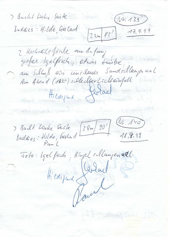 Logbuchseite