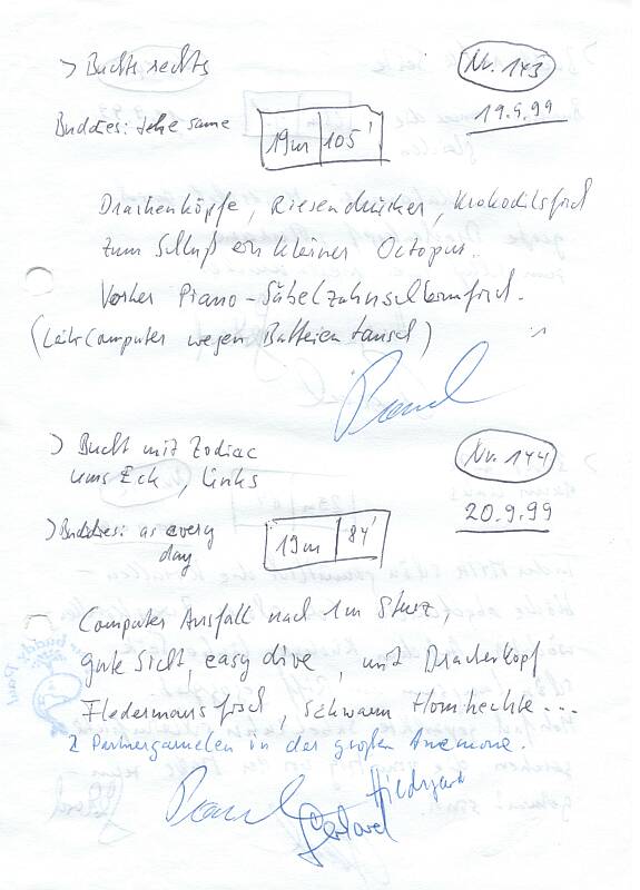 Logbuchseite
