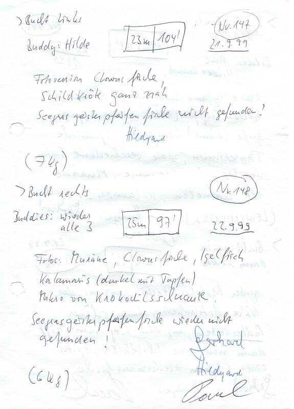 Logbuchseite