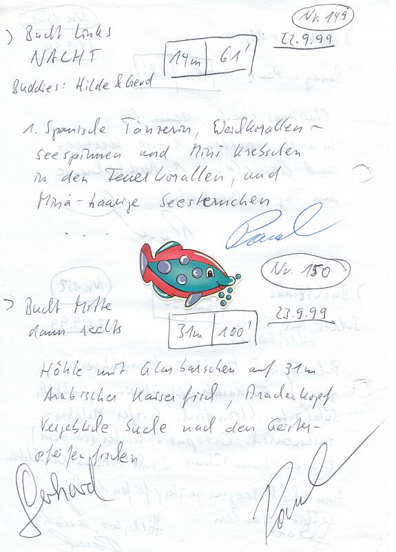 Logbuchseite