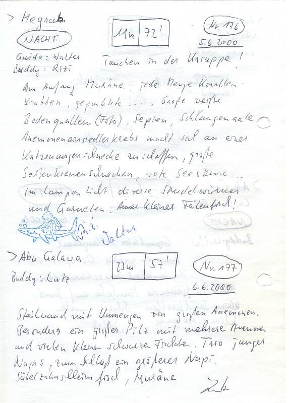 Logbuchseite