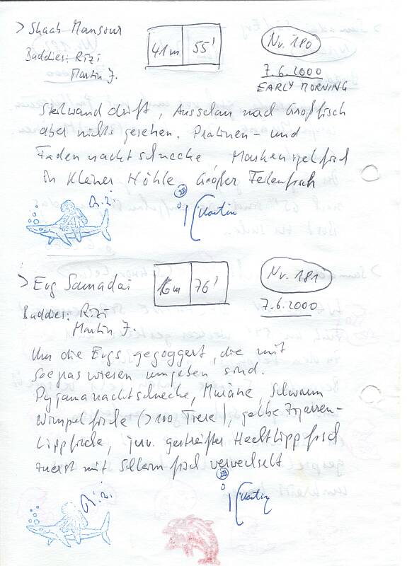 Logbuchseite