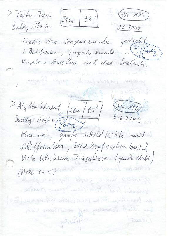 Logbuchseite