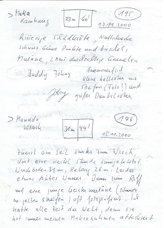 Logbuchseite