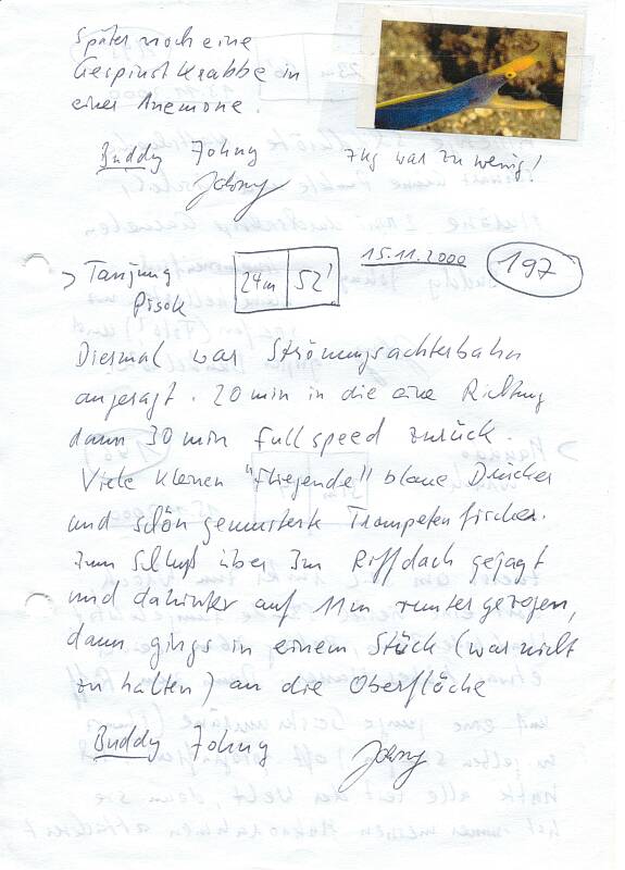 Logbuchseite