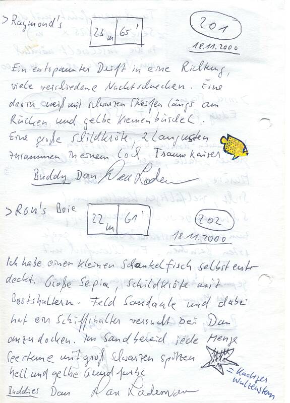 Logbuchseite