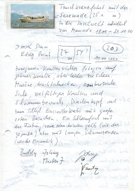 Logbuchseite