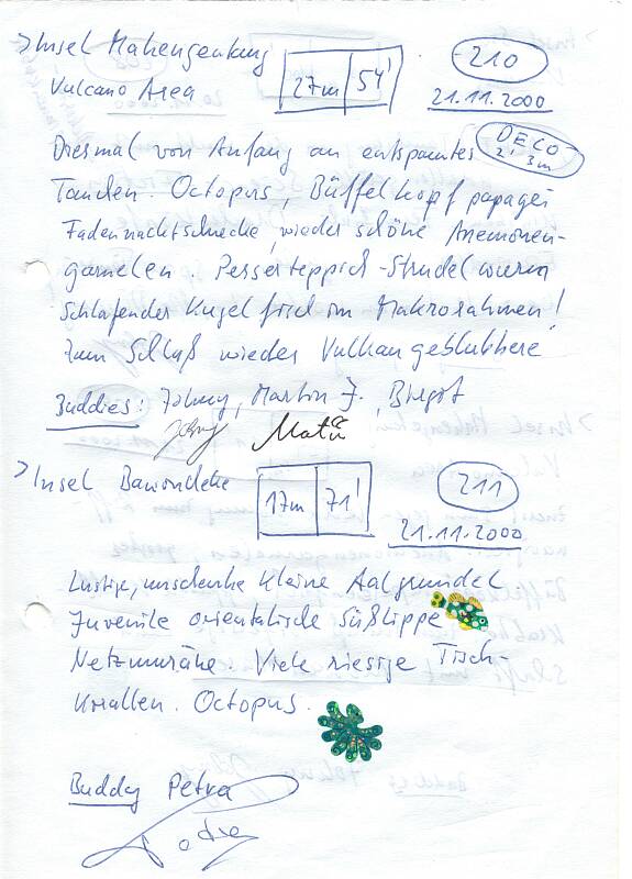 Logbuchseite