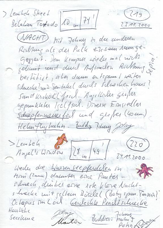 Logbuchseite