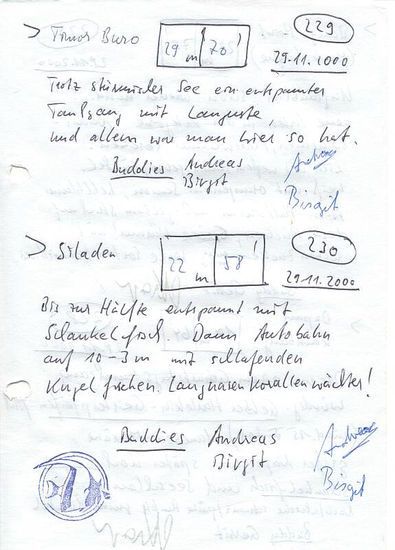 Logbuchseite