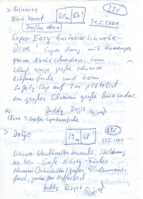 Logbuchseite
