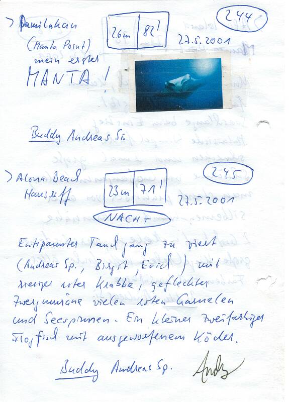 Logbuchseite