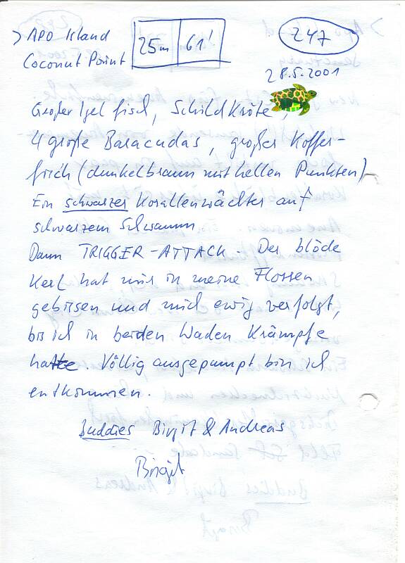 Logbuchseite