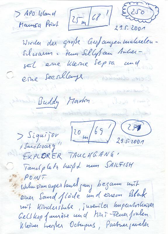 Logbuchseite
