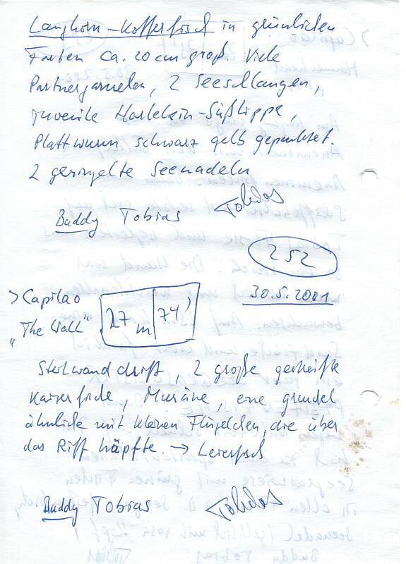Logbuchseite