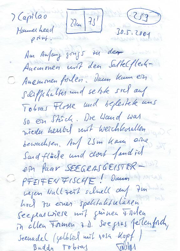 Logbuchseite