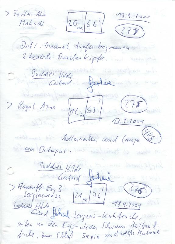 Logbuchseite