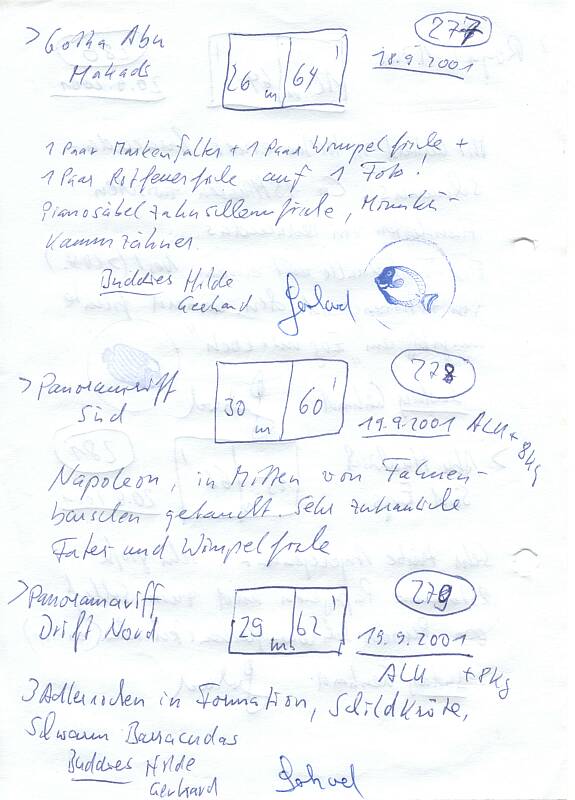 Logbuchseite