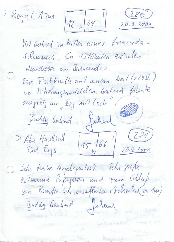 Logbuchseite