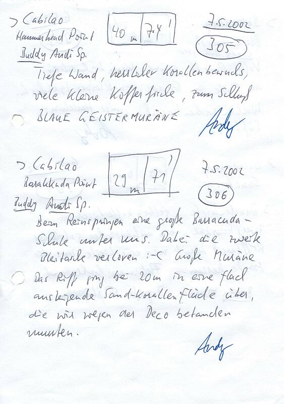 Logbuchseite