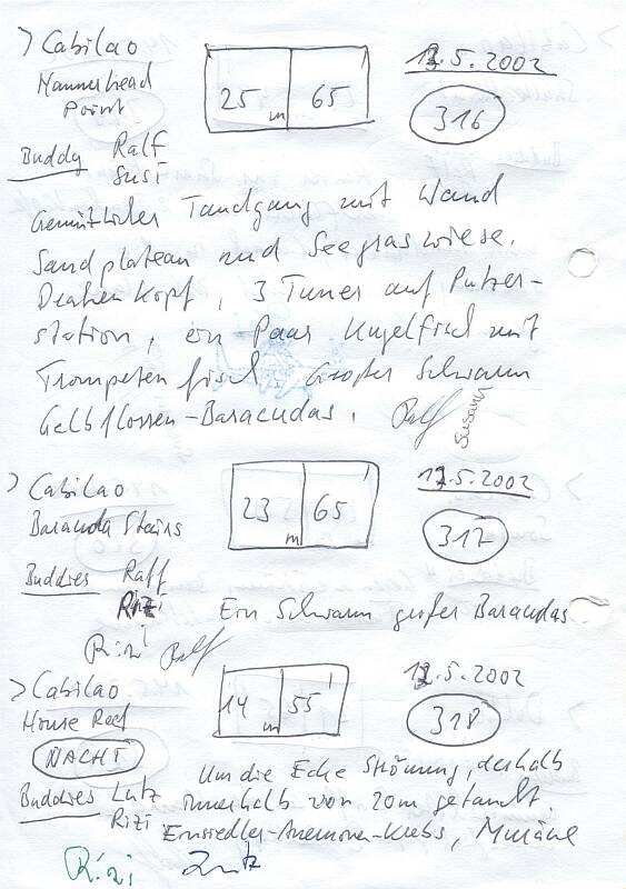 Logbuchseite