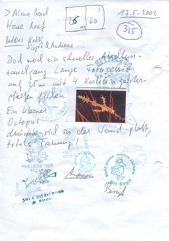Logbuchseite
