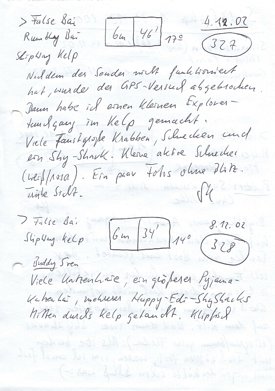 Logbuchseite