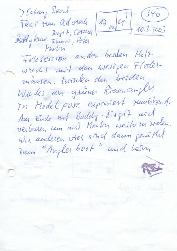 Logbuchseite