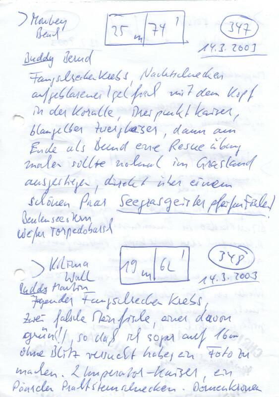 Logbuchseite