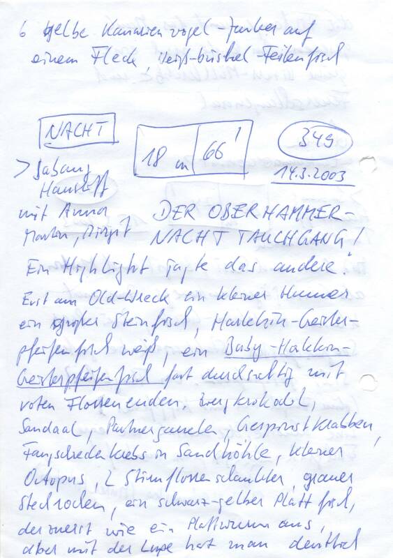 Logbuchseite