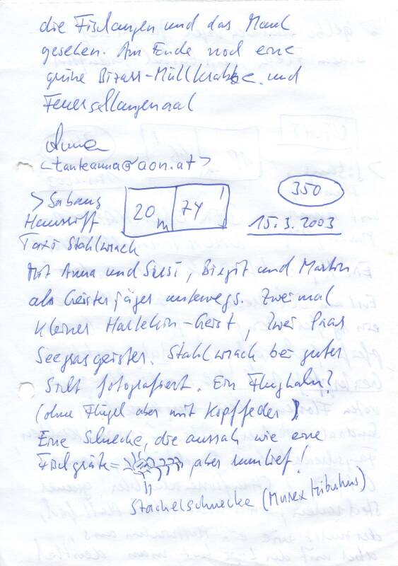 Logbuchseite