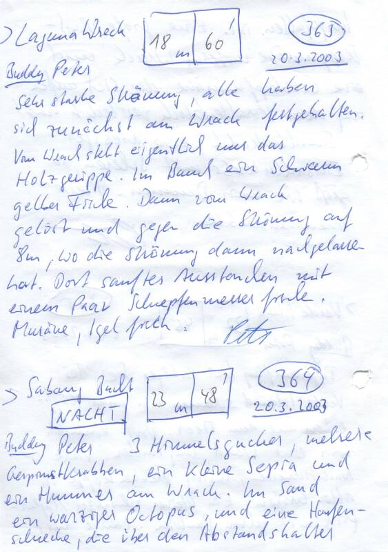 Logbuchseite