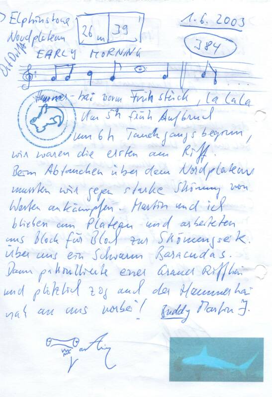 Logbuchseite