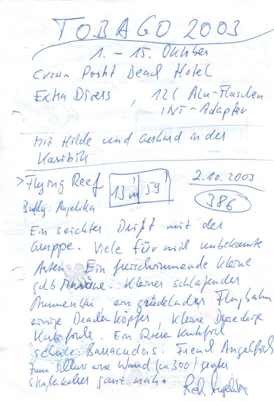 Logbuchseite