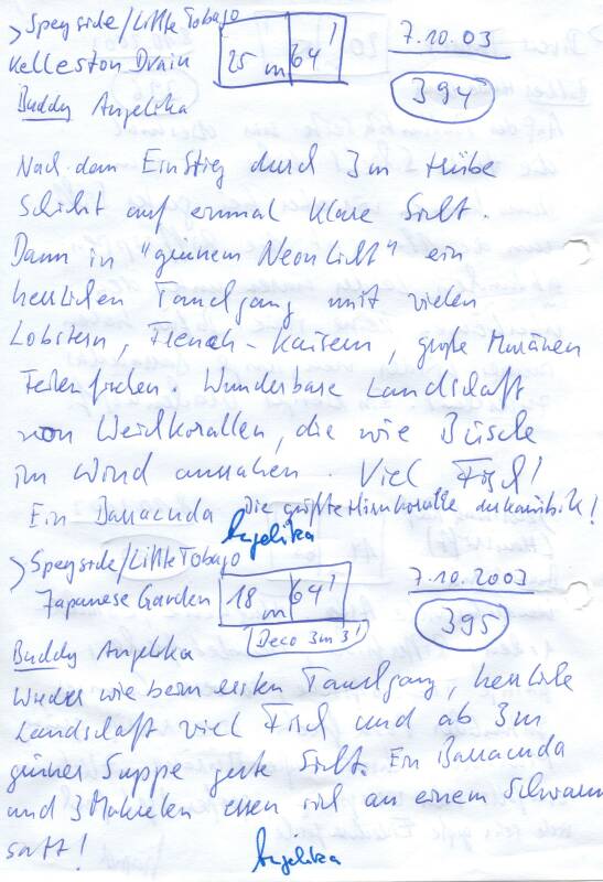 Logbuchseite