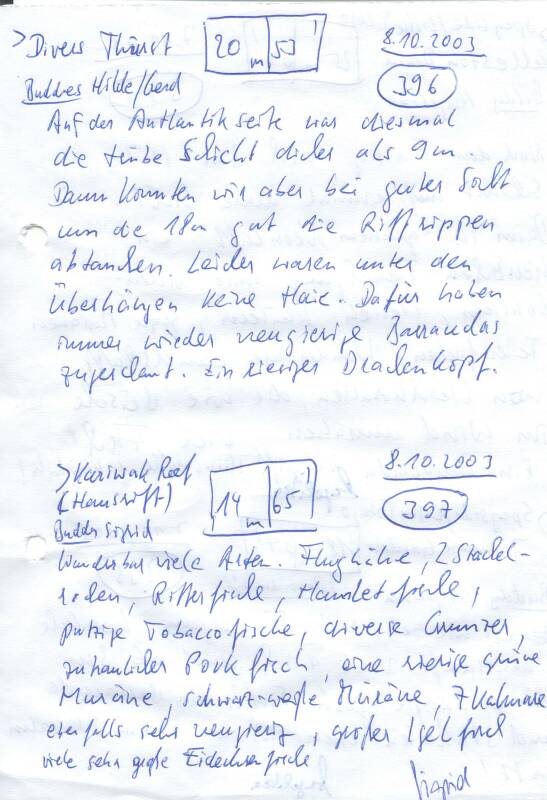 Logbuchseite
