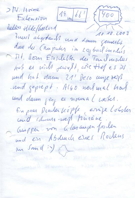 Logbuchseite