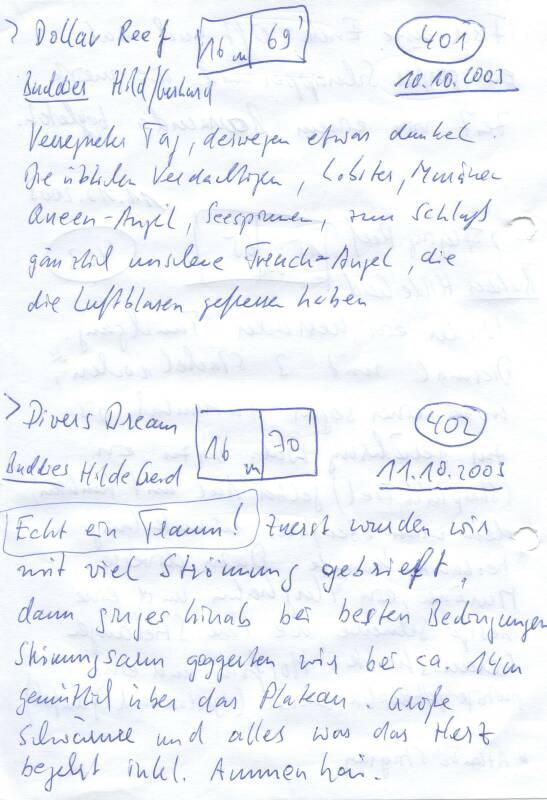 Logbuchseite