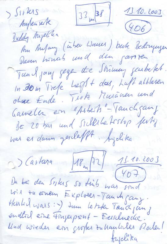 Logbuchseite