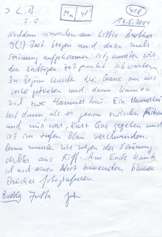 Logbuchseite