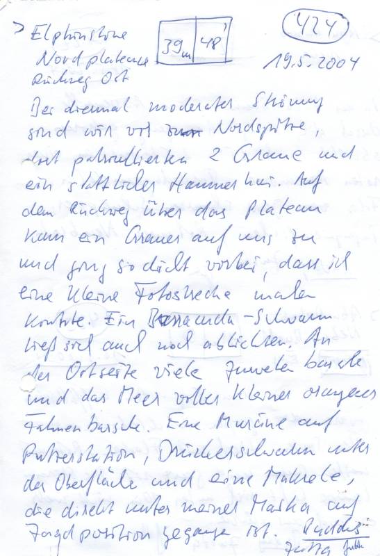 Logbuchseite