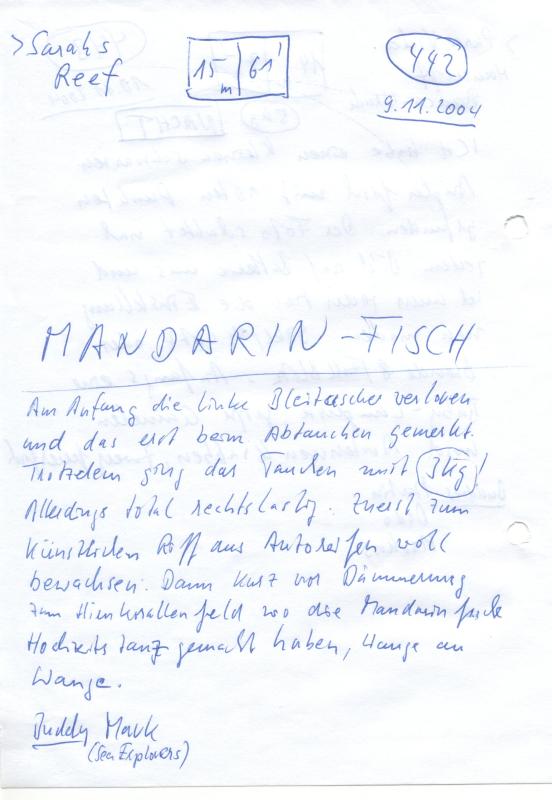 Logbuchseite