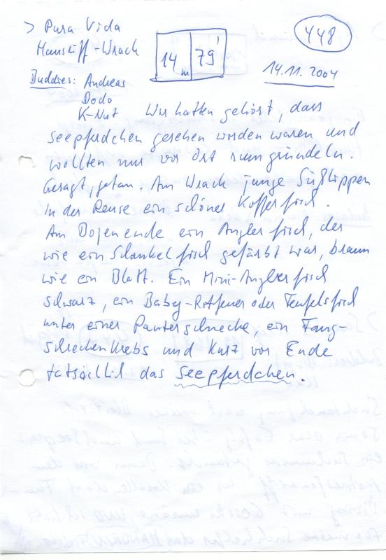 Logbuchseite