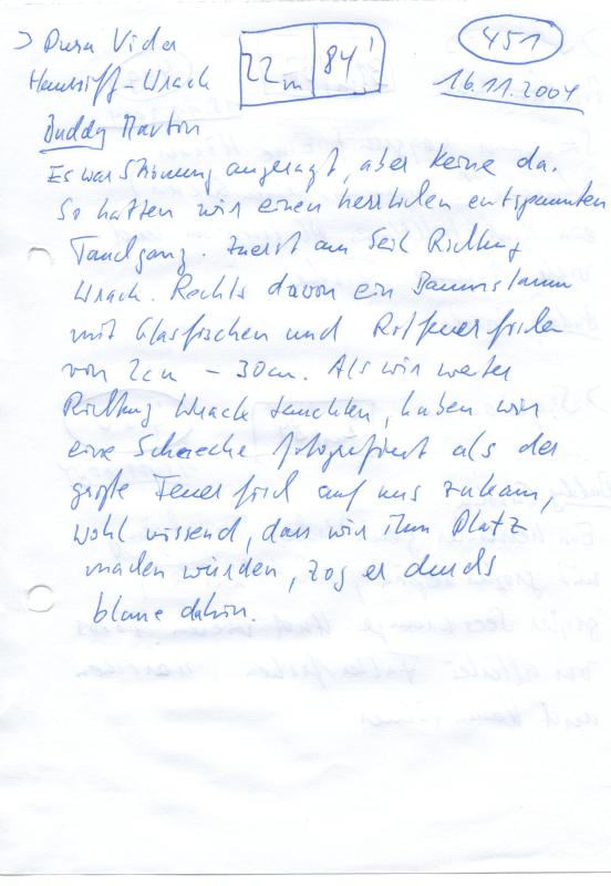 Logbuchseite