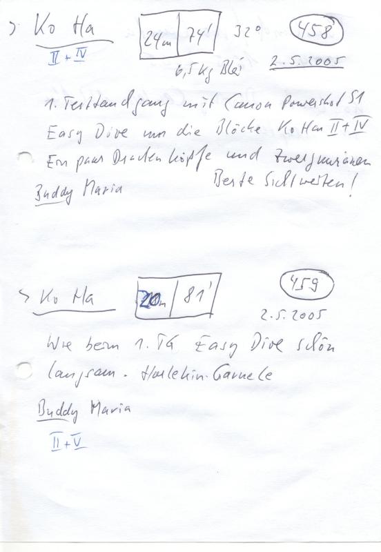 Logbuchseite